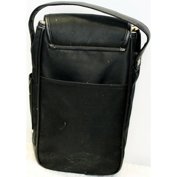 Francis Coppola Diamond Collection Black Bag Insulated Wine Holder Tote Top Load - Picture 5 of 11